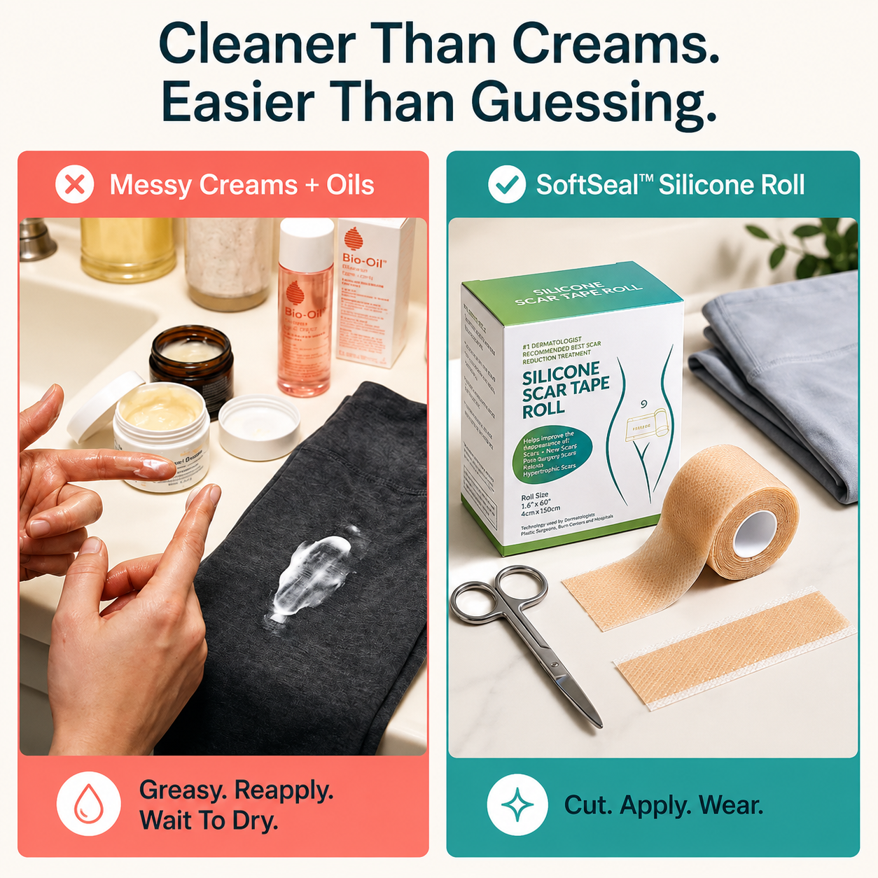 SoftSeal™ Silicone Recovery Layer