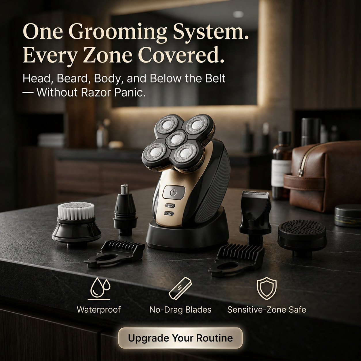 AlphaClean™ Full-Body Grooming Kit